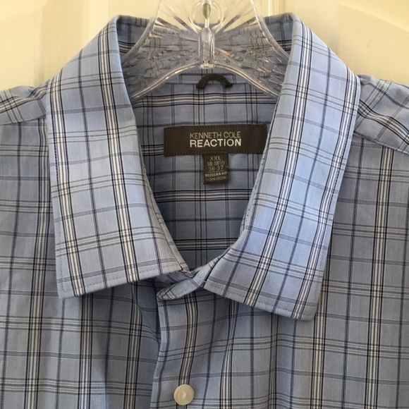 FINAL MARKDOWN MEN’S Kenneth Cole Reaction LS Shirt (XXL) - Picture 3 of 8
